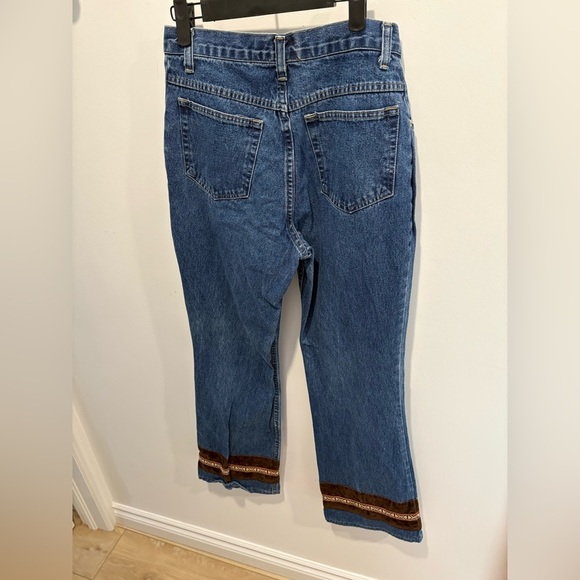 VINTAGE GASOLINE BRAND HIGHRISE BOHO JEANS - Picture 6 of 9